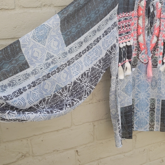 Ramy Brook Sheer Boho shirt - Picture 3 of 3